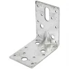Brand new 🎉 Best Sale 🛒 Wholesale 🤩 Brand new 👍 Sabrefix Heavy Duty Angle Brackets Galvanised 90 x 63mm 25 Pack 😉 ✔️ 😉 👏 -Building Tools Sales 69361 P