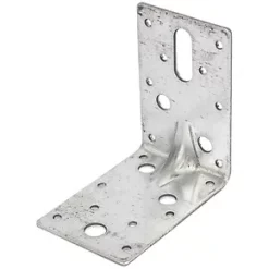 Brand new 🎉 Best Sale 🛒 Wholesale 🤩 Brand new 👍 Sabrefix Heavy Duty Angle Brackets Galvanised 90 x 63mm 25 Pack 😉 ✔️ 😉 👏