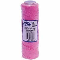 Best Pirce 🔥 Coupon 👍 Discount 🧨 Cheapest ✔️ Marshalltown Braided Nylon Hi-Vis Masons Line Pink 76m ❤️ 🥰 🤩 🔥 -Building Tools Sales 71160 A2